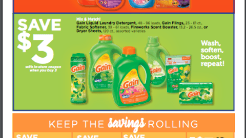 H-E-B P&G ‘Savings Roundup’ Feature